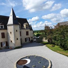Gîte château d'Espalungue, piscine et SPA