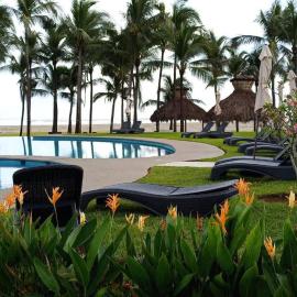 El descanso del guerrero, hotel di Barra Vieja