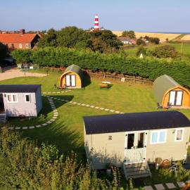 Lanterns Shepherds Huts & Glamping, hotel in Happisburgh