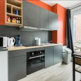 Esprit africain, Appartement, Balcon, Centr