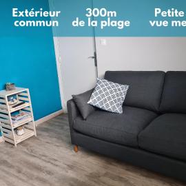 Viesnīca Joli appartement - 4min à pieds de la plage pilsētā Asnelles