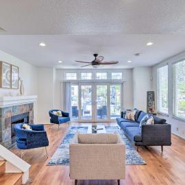 Oceanside Home w/ Rooftop Patio - Steps to Beach!, Hotel in Oceanside