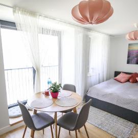 Seaside apartment Albatross, spa and pool, khách sạn ở Ķesterciems