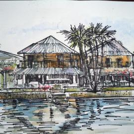 The Riverside Guest House, hotel i Lampang