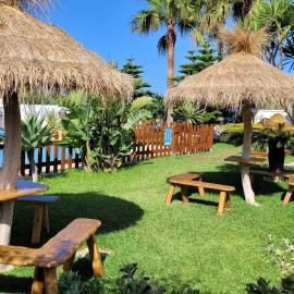 Hostal Casa Arco Iris (Playa)、ロス・カーニョス・デ・メカのホテル