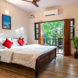Villa Barbosa, 2 BHK Villa & Luxury Rooms near Colva, Sernabatim, Benaulim Beach, хотел в Колва