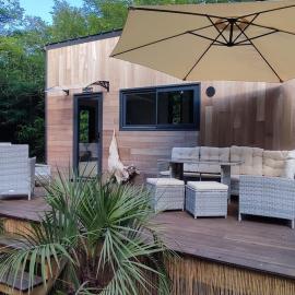 Tiny house chez Caroline, hotel u gradu 'Gaillan-en-Médoc'