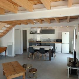 Maison de vacances avec jardin