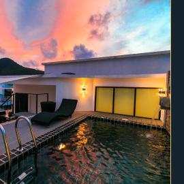 3 BR Stylish Condo with Private Rooftop Pool, hotel in Kamala Beach