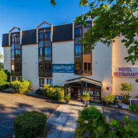 브리브라가야르드에 위치한 호텔 Logis Hotel Noemys Brive - Restaurant Le Teinchurier