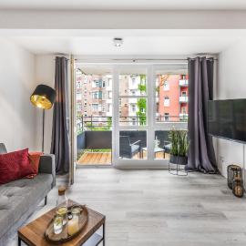 CityOase im Zentrum mit 24-7 Self Check-In, WLAN & Smart TV