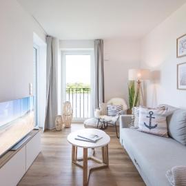 Apartment N14 direkt am Nordseedeich mit Blick auf den See