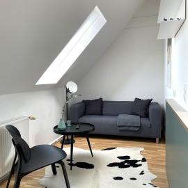 Bright + Cozy Dachgeschoß Maisonette im Zentrum, hotel in Bregenz