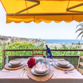 Increible Terraza con vistas al mar en San Agustín (3 hab), hotel in San Agustin