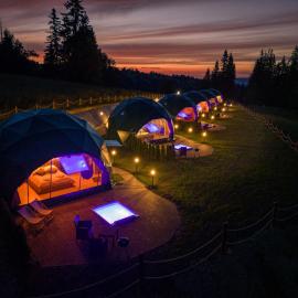 Peak Glamp & Jacuzzi - Zakopane - Widok na Góry, hôtel à Zakopane