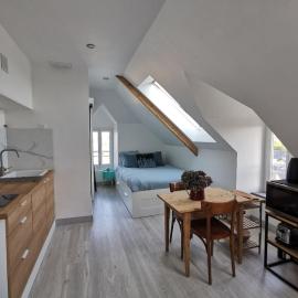 Studio cosy au bord de mer