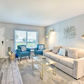 Airy Oceanfront Condo: Steps to Daytona Beach