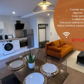 Le Jardin Niortais - Hyper centre- proche gare - Paisible - Grand Jardin privé, WIFI HD -NETFLIX