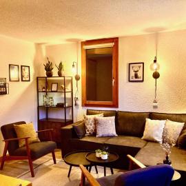 Ruim 6 persoons appartement super centraal gelegen aan de piste