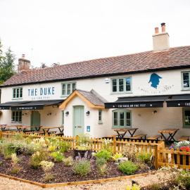 The Duke on The Test, hotell i Romsey