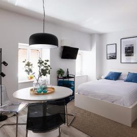 New Central Studios with parking، فندق في ليوبليانا