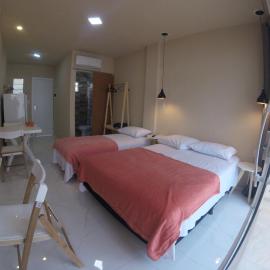 Flats Taiba Praia Centro, хотел в Таиба