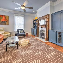 Elegant Raleigh Home w/ Porch, Walk Downtown!, hotel in Raleigh