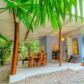 Casa Theia - Comfort cabin, Caribbean jungle beach