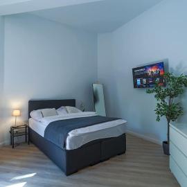 Cozy-Livings Altbau mit Terrasse und Küche am Stadtpark, hotell sihtkohas Bad Nauheim