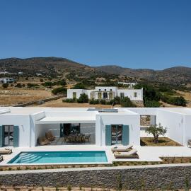 Villa Complex White and Rocks
