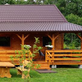 Zacisze Choczewo , dom wakacyjny z balią z jacuzzi