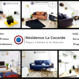 Viesnīca Résidence La Cocarde, Suites type Appartements pilsētā Burža