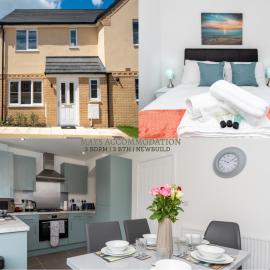 Oulton Broads New Build Holiday Home 3 Bedroom- 3 Bathroom with Free Parking، فندق في Flixton