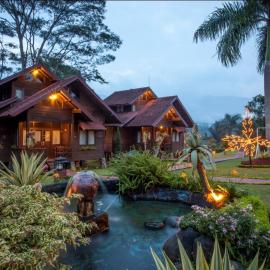 푼착에 위치한 호텔 Citra Cikopo Hotel & Family Cottages