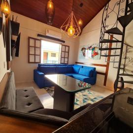 Flat Âncora Apto Duplex 202D Peró, Cabo Frio - Conforto, Piscina, Beira Mar