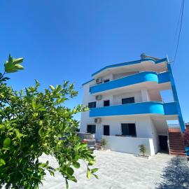 White & Blue Apartment's