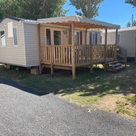MOBIL HOME VALRAS PLAGE LES SABLES DU MIDI, hotel a Valras-Plage