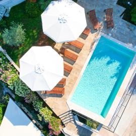 Apt - Villa Sambije with swimming pool, Dobrec - Opatija，Dobreć的飯店