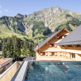Berghaus Schröcken - Hotel Apartments Spa, hótel í Schröcken