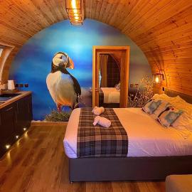 3 Sinclair Bay Lodges, hotel in Keiss