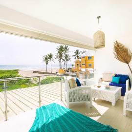 Amazing Ocean Front - 2 bedroom Apartment (117 sq meters), hotel em Cabarete
