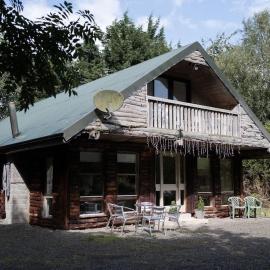 Lilly Lodge; nestled within the forest.