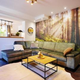 Upland Apartments - Fewo WALDGEIST mit Garten, Grillhütte, Spielplatz und MeineCardPlus