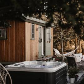 The Dragonfly Shepherds Hut, hotel in Colchester