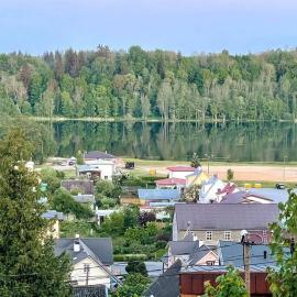 Viesnīca Apartment With a Lake View and Sauna Viljandos