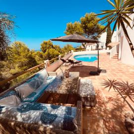 Ibiza Dream Villa Denia, Seaview, Pool, BBQ, Airco, Wifi