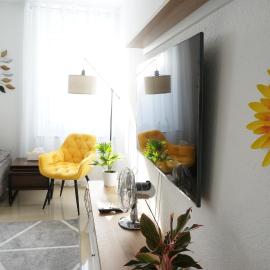 Mein Apartment Flowers mit Kamin, bis 10 Personen, hotel a Frankenthal