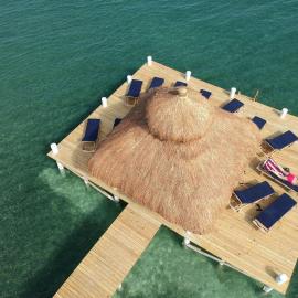 VeLento Oceanfront Penthouse #1, hotell i Caye Caulker