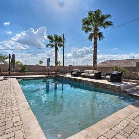 Temp-Controlled Pool: Lake Havasu Escape, Mtn View