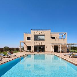 Marrakech Villa Dar Belkiss、タメロットのホテル